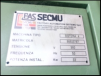 SECMU SISTEMA 4 usato PRESSE PLASTICA 100-200-300 TON immagine Presse usati in vendita