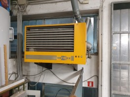 generatore aria calda usato Pressa piegatrice Riboldi 230 Ton x 4050 immagine Presse usati in vendita